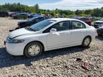 2008 Honda Civic Hybrid White vin: JHMFA36248S020462