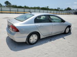 2008 Honda Civic Hybrid Silver vin: JHMFA36248S030974