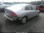 2006 Honda Civic Hybrid   Silver vin: JHMFA36256S003702