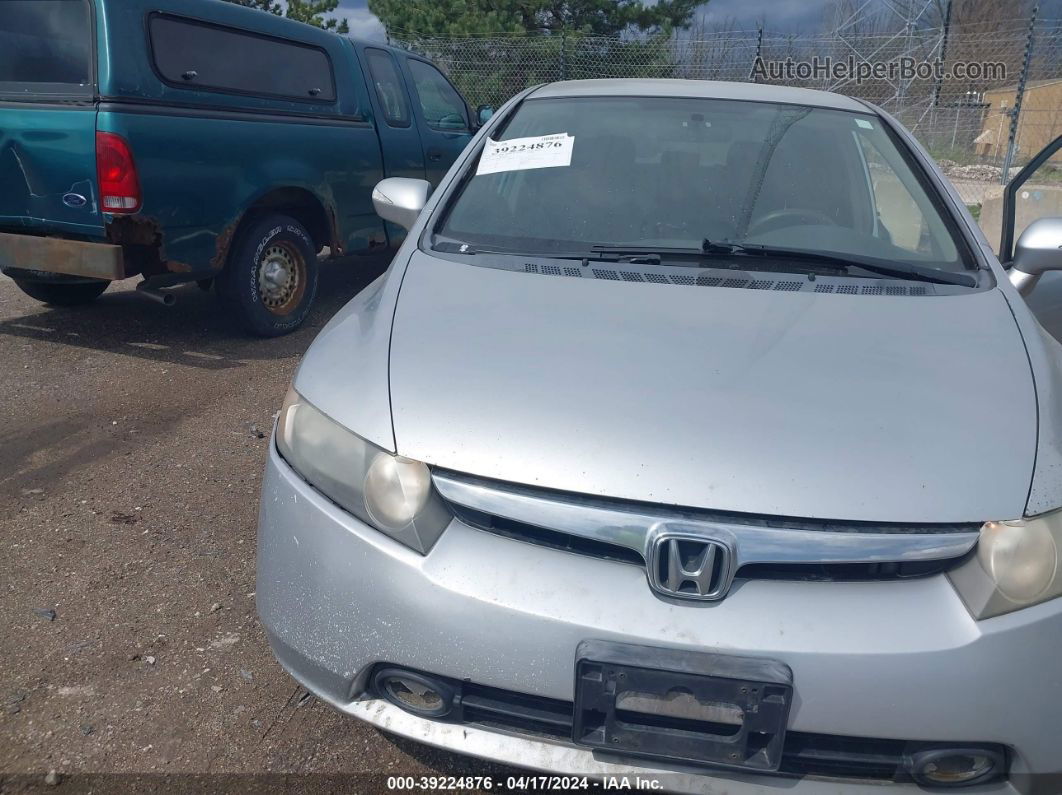 2006 Honda Civic Hybrid   Gray vin: JHMFA36256S010505