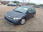 2006 Honda Civic Hybrid   Gray vin: JHMFA36256S019771