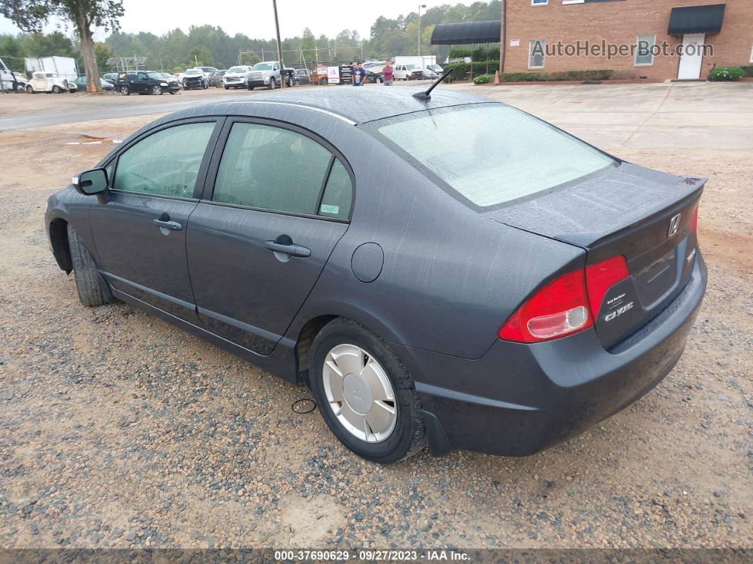 2006 Honda Civic Hybrid   Gray vin: JHMFA36256S019771