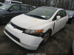 2006 Honda Civic Hybrid White vin: JHMFA36256S029104