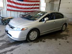 2008 Honda Civic Hybrid Silver vin: JHMFA36258S011544