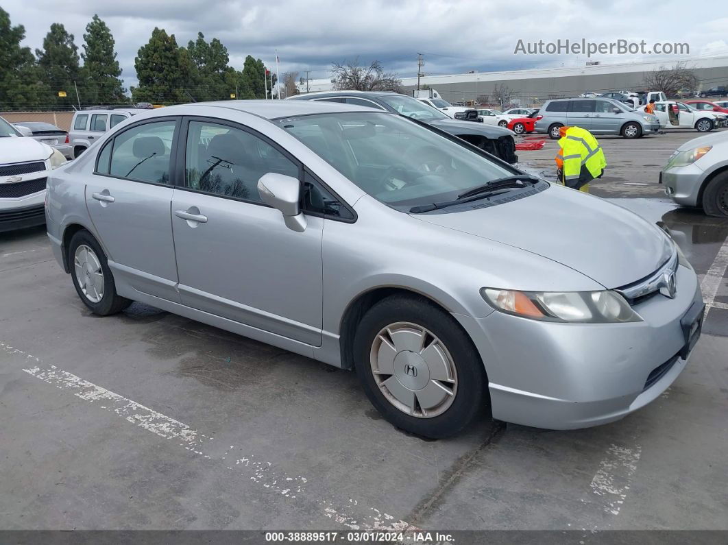 2006 Honda Civic Hybrid   Gray vin: JHMFA36266S007869