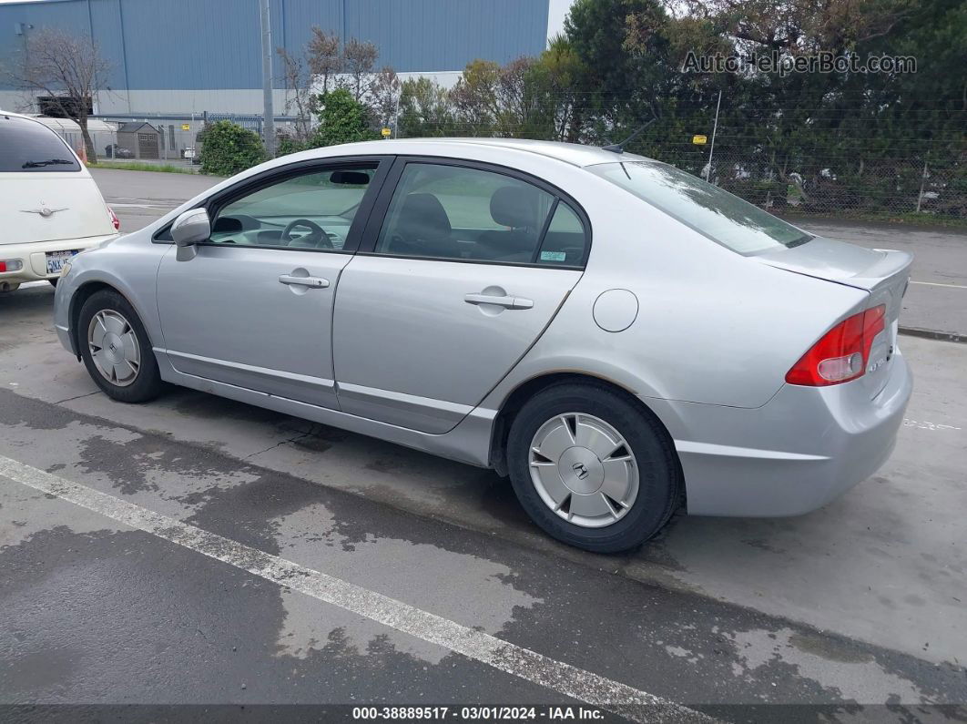 2006 Honda Civic Hybrid   Gray vin: JHMFA36266S007869