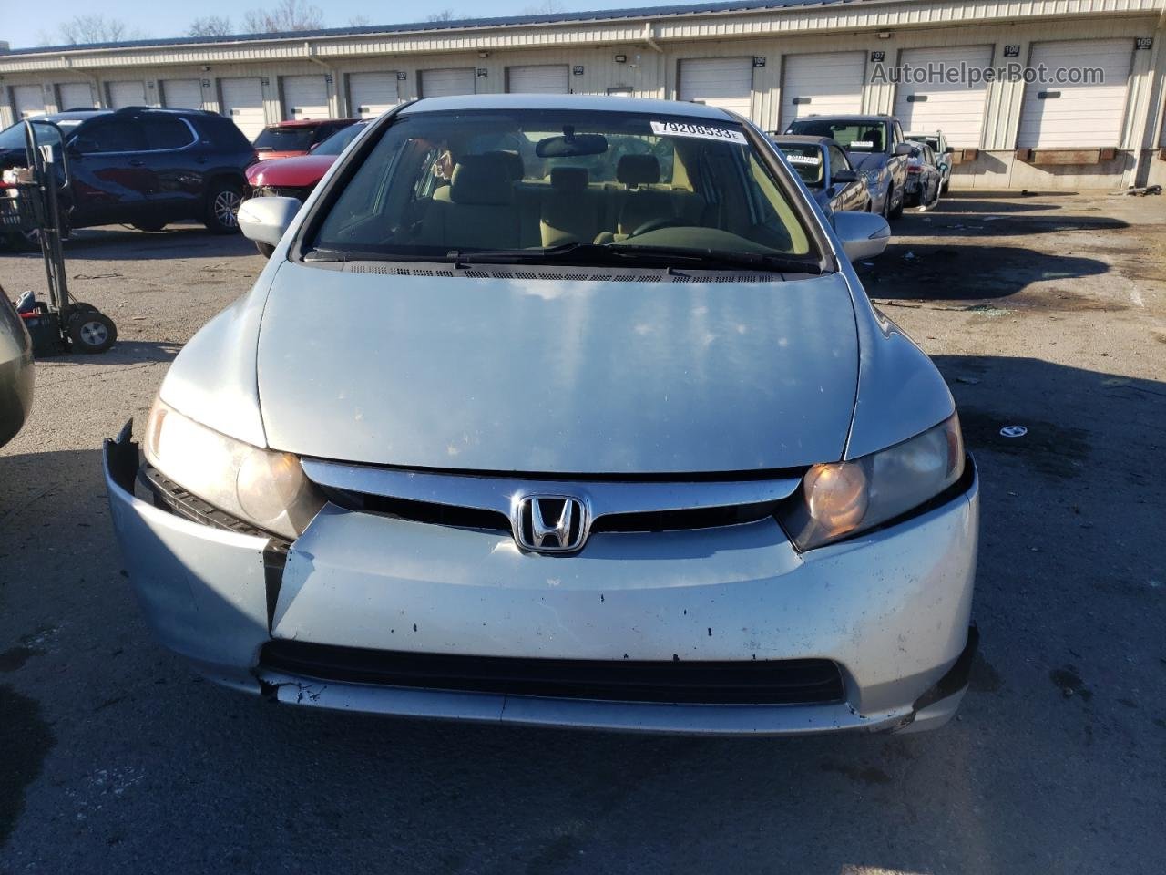 2006 Honda Civic Hybrid Blue vin: JHMFA36266S014305