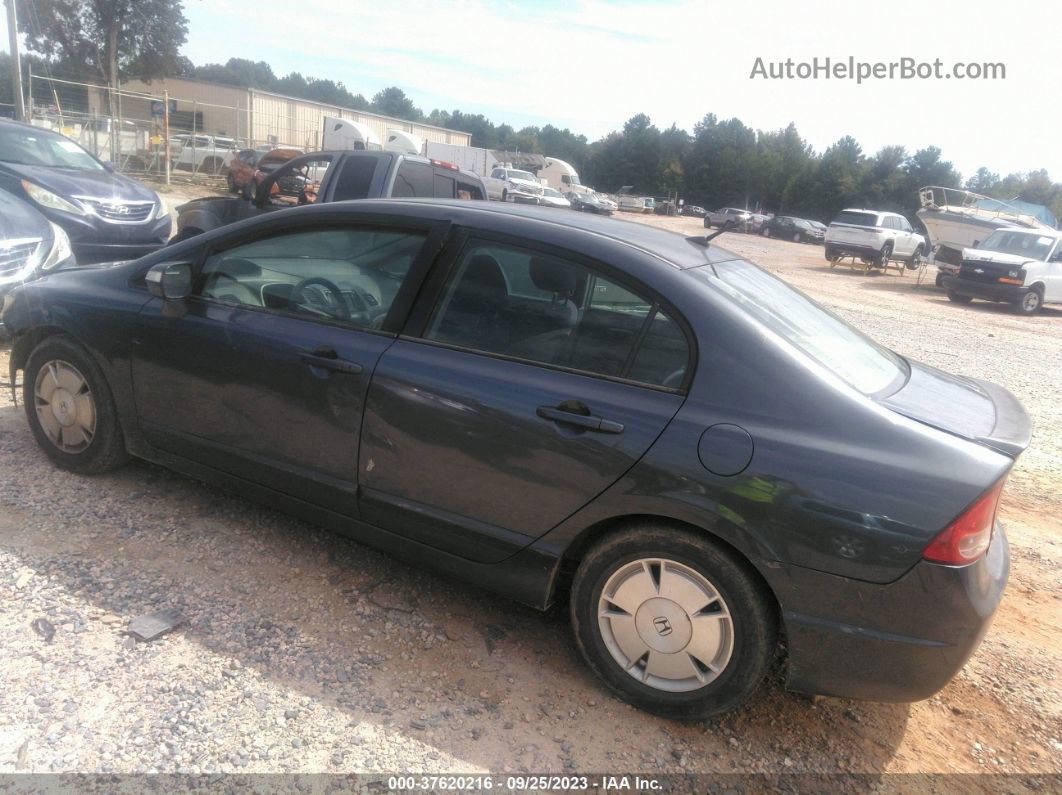 2006 Honda Civic Hybrid   Blue vin: JHMFA36266S017320