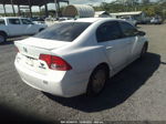 2006 Honda Civic Hybrid Белый vin: JHMFA36266S018872