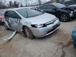 2008 Honda Civic Hybrid Серебряный vin: JHMFA36268S002125