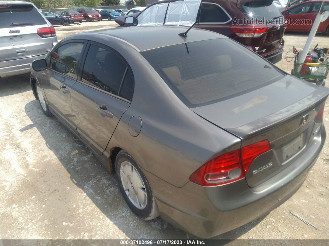 2006 Honda Civic Hybrid   Gold vin: JHMFA36276S004995