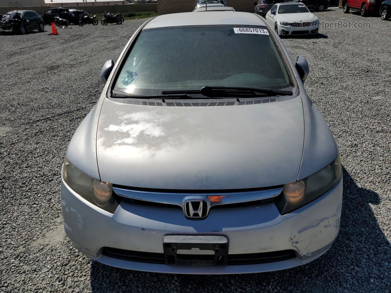 2006 Honda Civic Hybrid Серебряный vin: JHMFA36276S013597