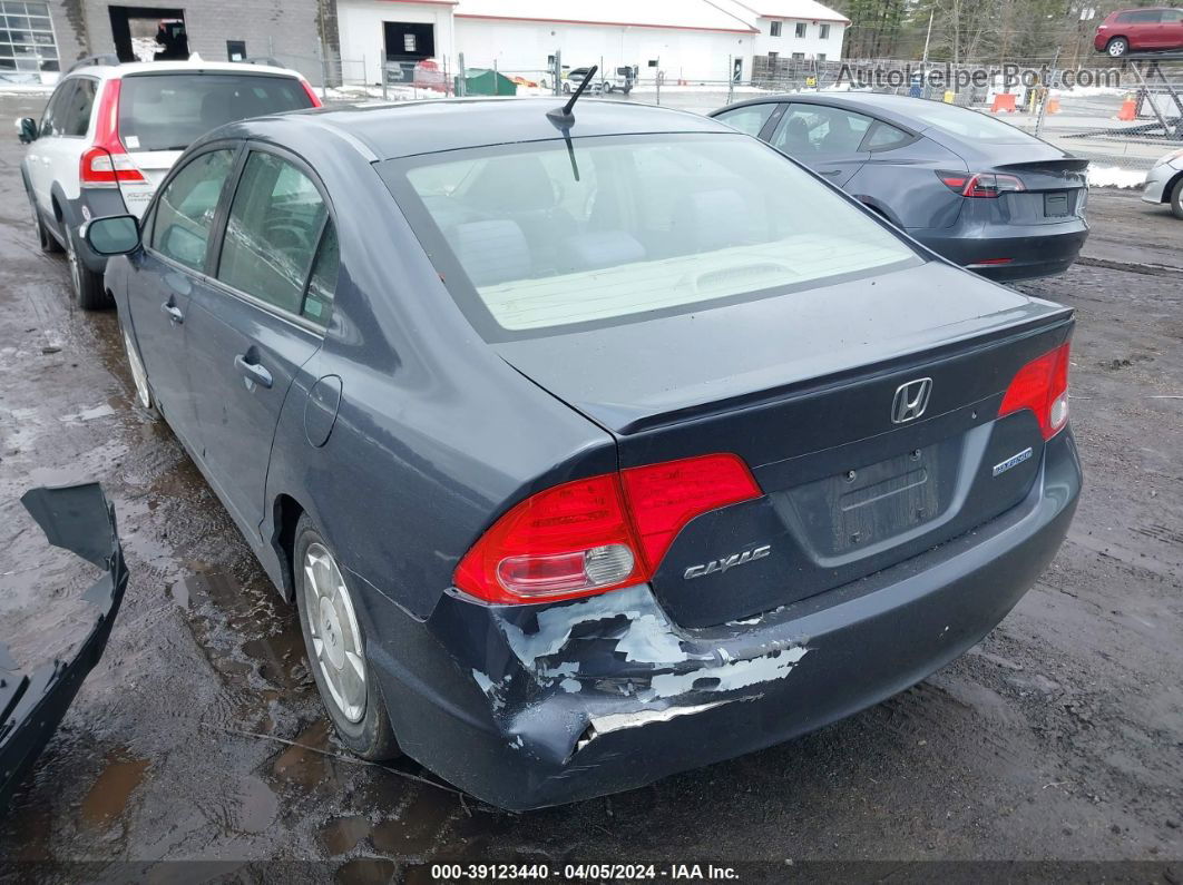 2006 Honda Civic Hybrid   Blue vin: JHMFA36276S024700