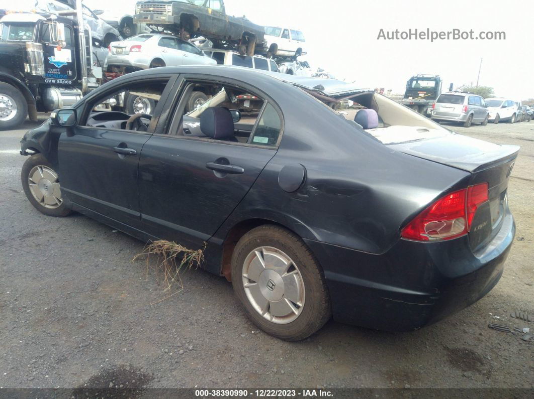 2006 Honda Civic Hybrid   Blue vin: JHMFA36276S026091