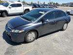 2008 Honda Civic Hybrid Синий vin: JHMFA36278S000934