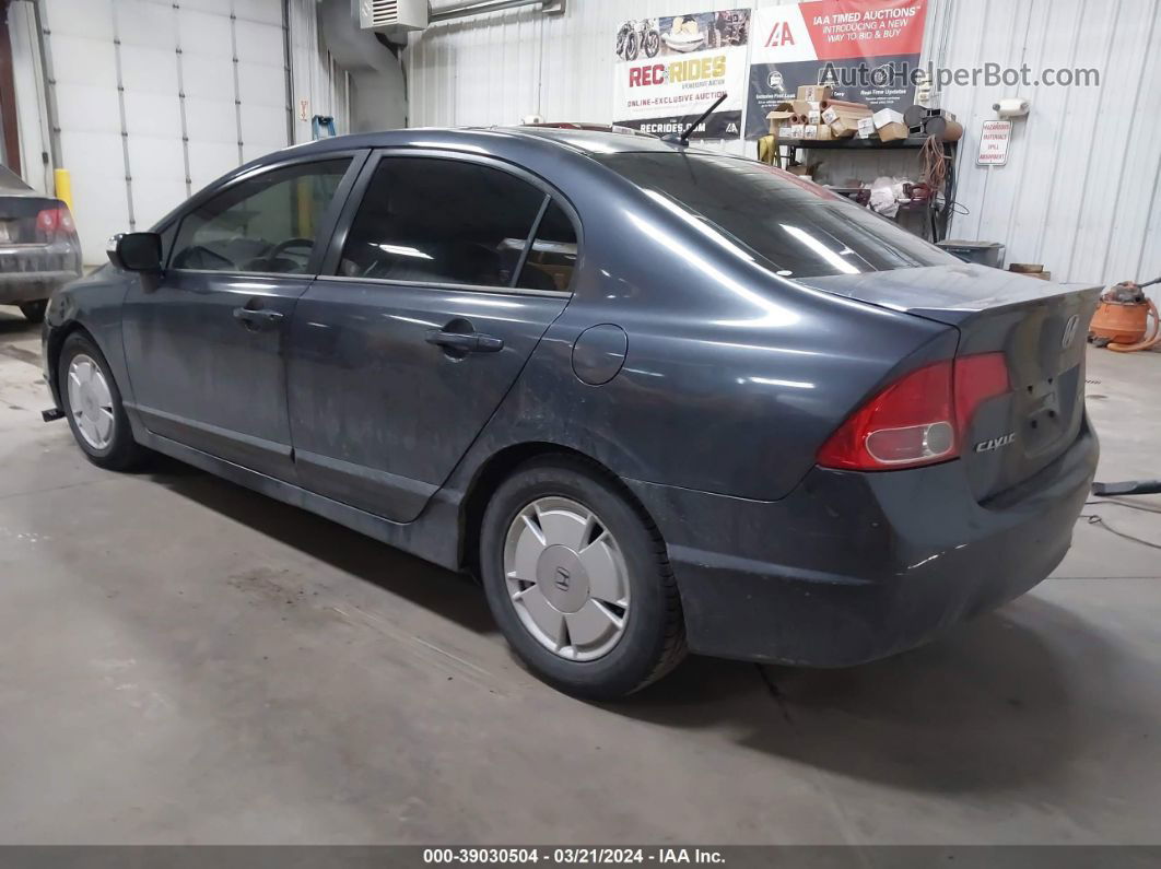 2006 Honda Civic Hybrid   Blue vin: JHMFA36286S004195