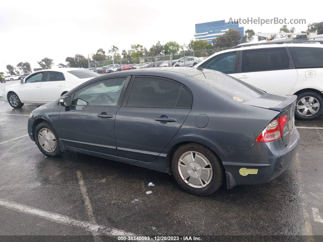 2006 Honda Civic Hybrid   Gray vin: JHMFA36286S006450