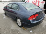 2006 Honda Civic Hybrid Gray vin: JHMFA36286S022843