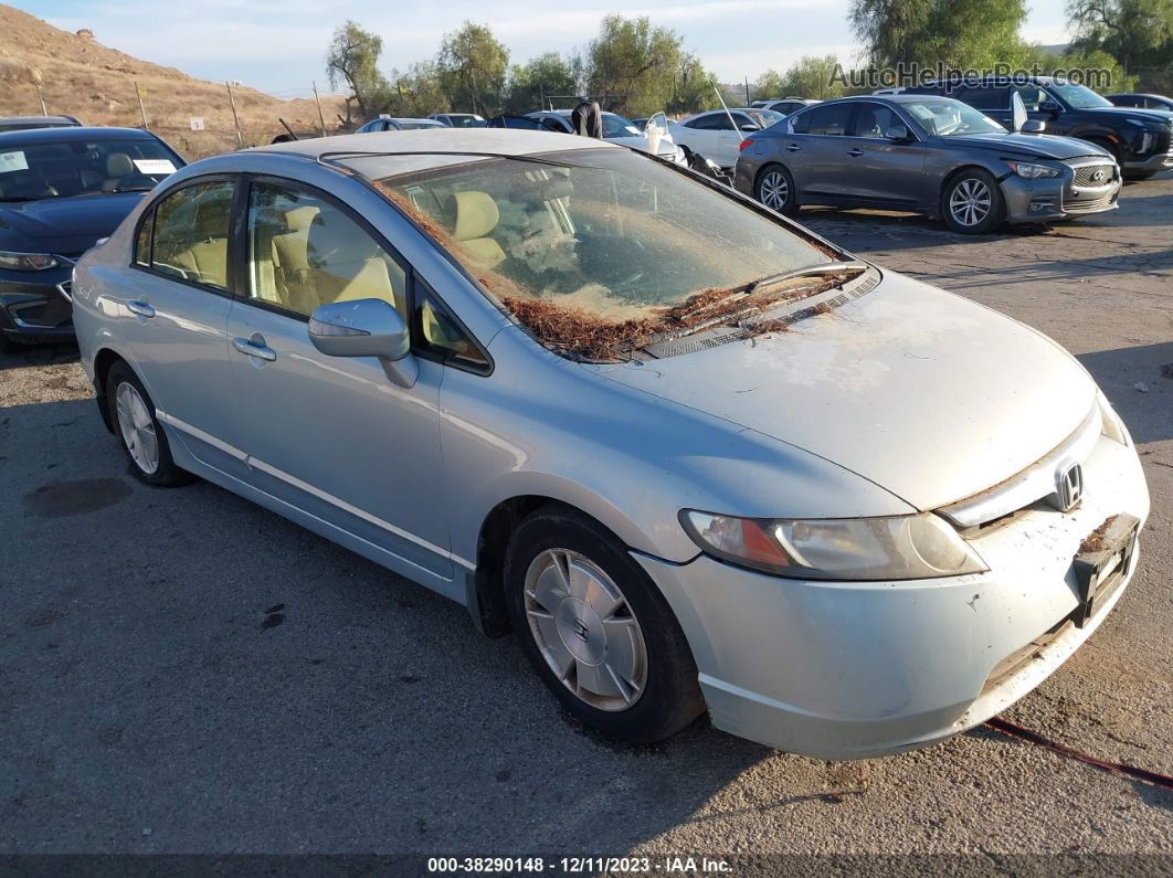 2006 Honda Civic Hybrid   Синий vin: JHMFA36296S012550