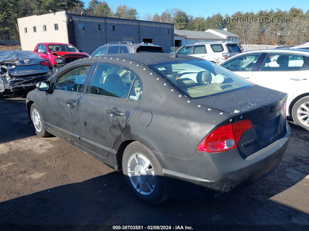 2006 Honda Civic Hybrid   Black vin: JHMFA36296S018929