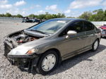 2006 Honda Civic Hybrid Gray vin: JHMFA36296S022348