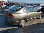 2006 Honda Civic Hybrid Beige vin: JHMFA36296S022611