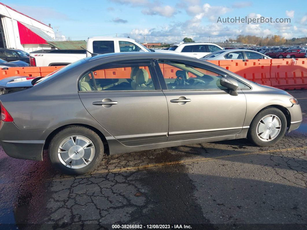 2006 Honda Civic Hybrid   Gray vin: JHMFA36296S026576