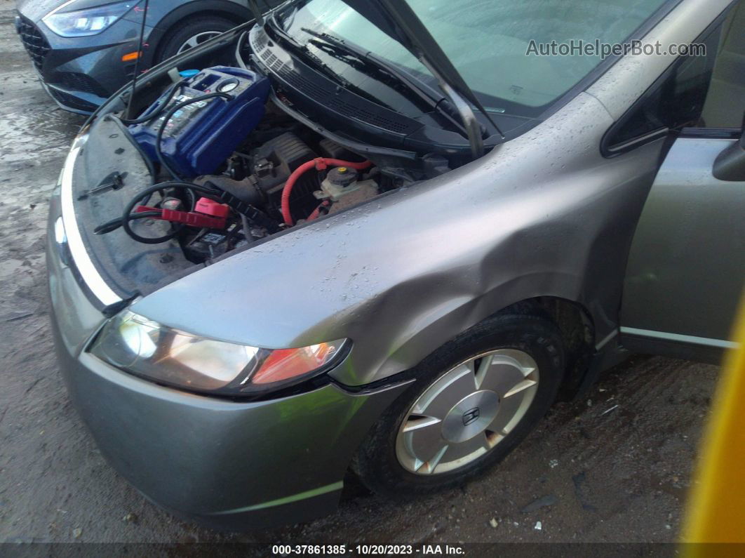 2006 Honda Civic Hybrid   Gray vin: JHMFA36296S028070