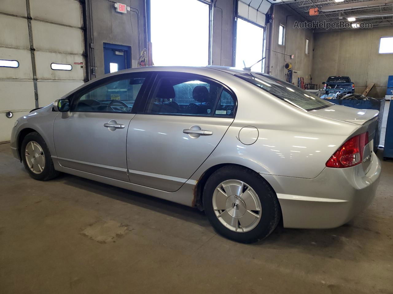 2008 Honda Civic Hybrid Белый vin: JHMFA36298S031716