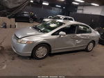 2006 Honda Civic Hybrid   Silver vin: JHMFA362X6S009771