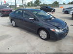 2006 Honda Civic Hybrid   Gray vin: JHMFA362X6S012413