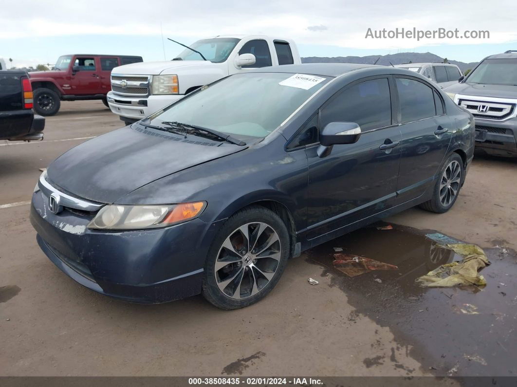 2006 Honda Civic Hybrid   Blue vin: JHMFA362X6S015540