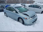 2006 Honda Civic Hybrid   Gray vin: JHMFA362X6S021581