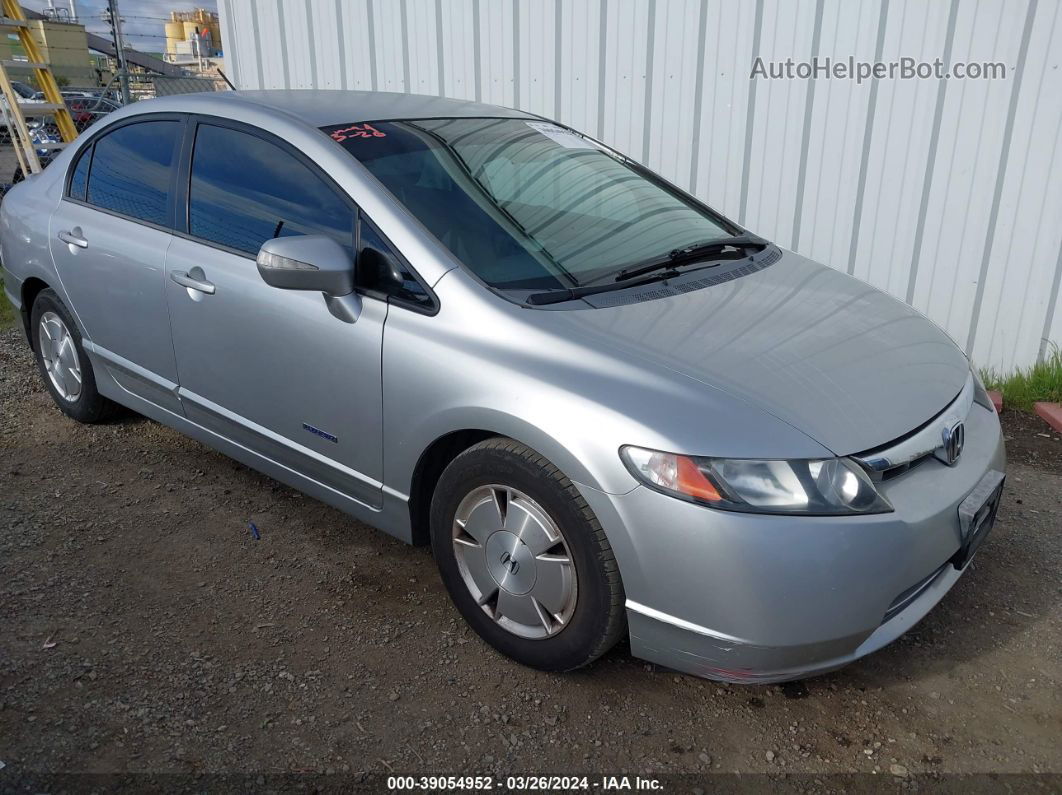 2006 Honda Civic Hybrid   Серебряный vin: JHMFA362X6S025131