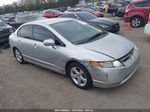 2006 Honda Civic Hybrid   Silver vin: JHMFA362X6S029549