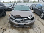 2012 Honda Civic Lx Gray vin: JHMFB2F52CS001614