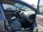 2012 Honda Civic Lx Gray vin: JHMFB2F56CS005150