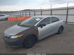 2012 Honda Civic Lx Silver vin: JHMFB2F57CS004864