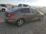 2012 Honda Civic Ex Gray vin: JHMFB2F86CS001528