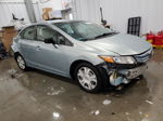 2012 Honda Civic Hybrid Blue vin: JHMFB4F24CS007545