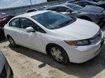 2012 Honda Civic Hybrid White vin: JHMFB4F27CS000850