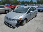 2012 Honda Civic Hybrid L Silver vin: JHMFB4F39CS001717