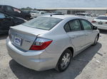 2012 Honda Civic Hybrid L Silver vin: JHMFB4F39CS001717