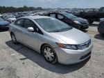 2012 Honda Civic Hybrid L Silver vin: JHMFB4F39CS001717