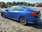 2019 Honda Civic Ex Blue vin: JHMFC1F36KX006175