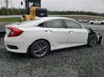 2019 Honda Civic Ex White vin: JHMFC1F38KX003696