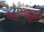 2019 Honda Civic Ex Red vin: JHMFC1F3XKX002808