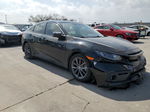 2019 Honda Civic Exl Black vin: JHMFC1F7XKX011558