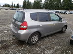 2008 Honda Fit  Silver vin: JHMGD37418S001265