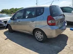 2008 Honda Fit  Silver vin: JHMGD37418S034265